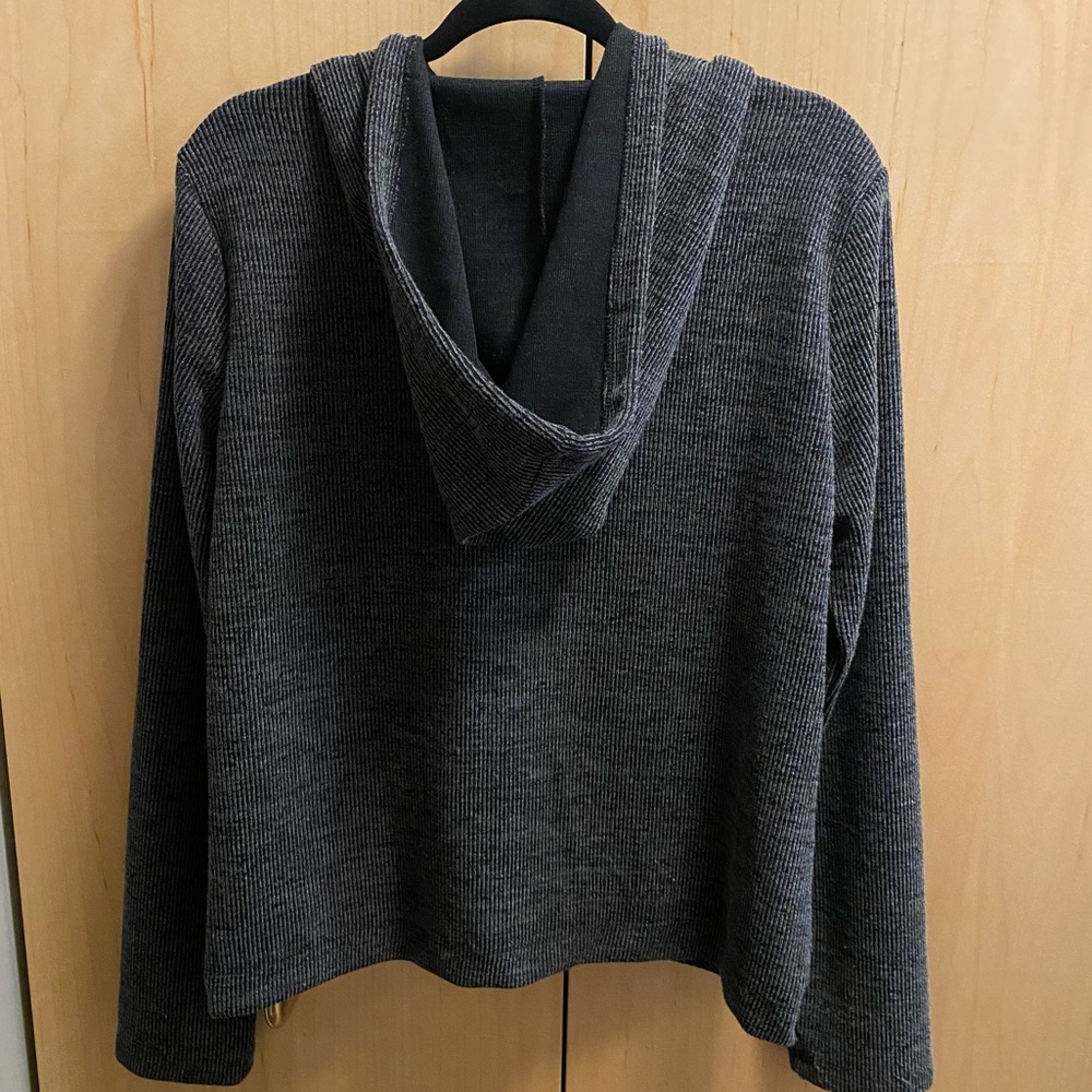 Hem & Thread Pullover Sweatshirt - image 2